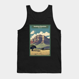 Guadalupe Mountains National Park Travel Poster Tank Top